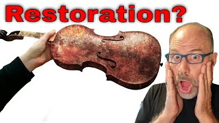 Violinmaker reacts to quotAncient Violin Restorationquot Video [upl. by Javed]