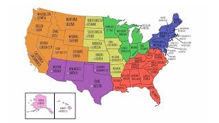 NEW 50 States and Capitals Video  The 50 States and Capitals Song  Silly School Songs [upl. by Ariana]