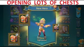 Opening lots of chests Getting a 11k hero [upl. by Letta61]