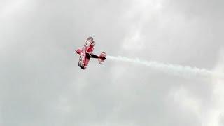 Sky Unlimited Pitts S2B Special ✈ Oostwold Airshow 2015 [upl. by Torre]