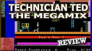 Technician Ted  The Megamix  on the ZX Spectrum 128K  with Commentary [upl. by Dnomasor]