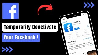 How To Temporarily Deactivate Facebook Account [upl. by Yentroc]