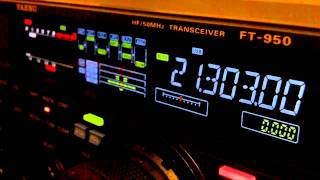 Ham Radio DX QSO JO7CVU Yaesu FT950 [upl. by Malamud]