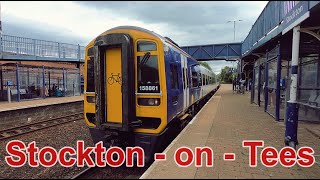 Stockton  on  Tees  Come with me on a 6 mile adventure including a visit to Stockton Market [upl. by Esilahs610]