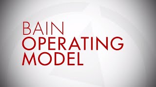 Bain Operating Model [upl. by Ontine]