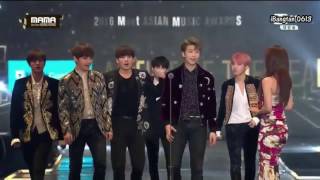 ENG SUBS BTS Artist of the Year Daesang  MAMA 2016 [upl. by Schiff]