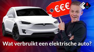 Wat verbruikt een elektrische auto [upl. by Curtice]