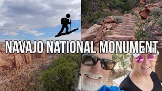 Navajo National Monument  Hiking  Cliff Dwellings [upl. by Seroled416]