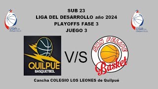 QUILPUE BASQUETBOL SUB 23 [upl. by Querida]