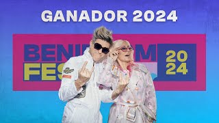 GANADOR BENIDORM FEST 2024 [upl. by Opalina]