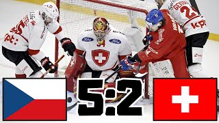 ČESKO VS ŠVÝCARSKO KARJALA CUP 2024 [upl. by Kimberley]