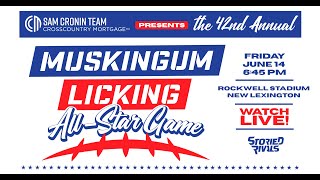 42nd Annual  Muskingum Valley vs Licking County AllStar Game LIVE [upl. by Kcirttap]