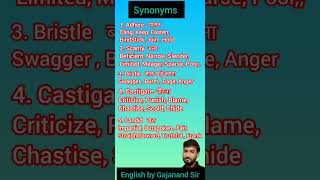 Ultimate Synonyms Masterclass for Competitive Exams  synonyms for HTET [upl. by Ethyl]