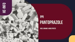 pantoprazole  Uses Dosage Side Effects amp Mechanism  Protonix [upl. by Eilac]