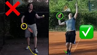 AMAZING Tennis Serve Improvement Ruud Before and After [upl. by Morrissey]