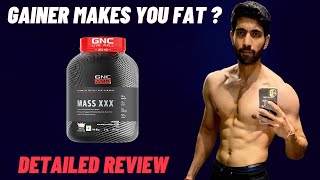 GAINER MYTHS BUSTED  GNC AMP MASS XXX GAINER REVIEW [upl. by Berck]