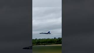 Low approach with the 100th anniversary Canadian F18 aviation f18 f18superhornet canadian [upl. by Notsej879]