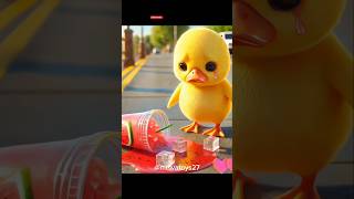 Cute cartoon duck aikartun bebek ai bersedihanimation funny subscribe fypshorts trending [upl. by Titus]