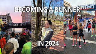 BECOMING A RUNNER IN 2024  WEEK 1 OF HALF MARATHON TRAINING  VLOG 1 [upl. by Lyndy]