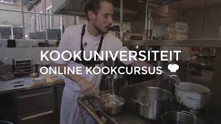 Kookuniversiteit Online Kookcursus [upl. by Annaeed]