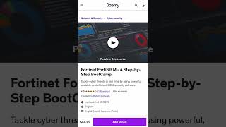 fortinet fortisiem siem security usecases udemy [upl. by Mikol]