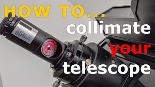 How to Collimate your Dobsonian telescope  a step by step tutorial [upl. by Guzel352]