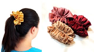 DIY Ruffle Scrunchie [upl. by Myk]