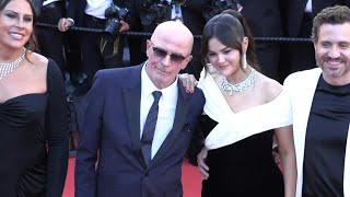 Cannes red carpet for Jacques Audiards Emilia Perez team  AFP [upl. by Moe486]