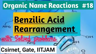 Benzilic Acid Rearrangement  Organic Name Reaction Mechanism  with lots of examples [upl. by Nwahsauq]