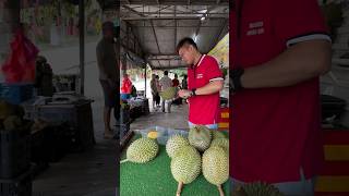 Pro Unboxing Durian in Malaysia 🤯  Fruit Cutting [upl. by Ingrim585]