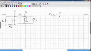 elettrotecnica es 2resistenza equivalente [upl. by Ahcurb882]
