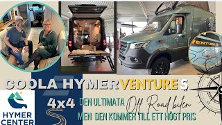 HYMER VENTURE S Premium husbil för äventyr i offroad stil [upl. by Lajes114]