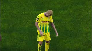 Marseille vs Nantes Efootball Pes 21 Gameplay On PC  Gameplay Part4 [upl. by Ameehsat604]