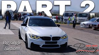 Saldanha Drags  29th September 2024  This Big single Turbo Bmw F80 M3 makes alot of power [upl. by Ecnaralc53]