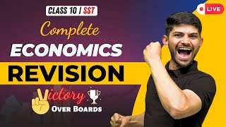 Live Marathon Complete Economics  Complete Revision Class 10 SST  Digraj Sir [upl. by Marcelle544]