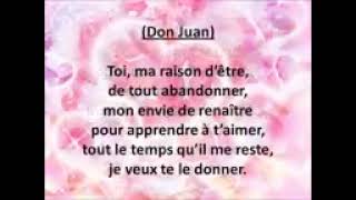 Don Juan  Seulement l’amour [upl. by Gibeon]