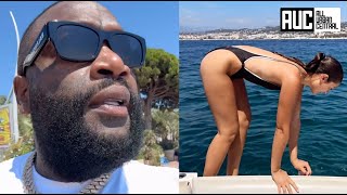 Rick Ross New Girlfriend Does Anything He Ask While On BaeCation [upl. by Notlaw757]