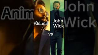 Animal vs John Wick  viralshort viralvideo animalmovie johnwick trendingshorts fypシ゚ [upl. by Paresh]