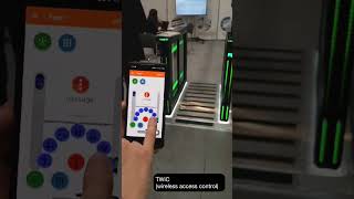 Remote control of SweeperS speed gates with TWiC by TiSO [upl. by Allbee]