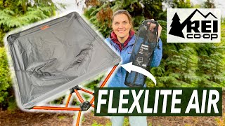 REI CoOp Flexlite Air  LIGHTWEIGHT Backpacking amp Camping Chair [upl. by Nosde]