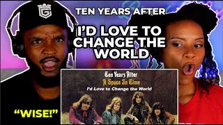 🎵 Ten Years After  Id Love to Change the World REACTION [upl. by Ellynad80]