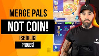 NOT COIN ISBIRLIGI OLAN PROJE  MERGE PALS TELEGRAM OYUNU [upl. by Aritak]