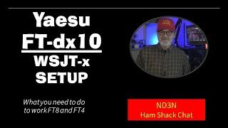 Mastering your FTdx10 with WSJTx for FT8FT4 [upl. by Anoid]