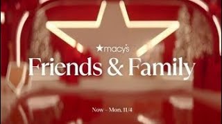 Macys Friends amp Family Commercial Savings 2024  USA [upl. by Nerej]