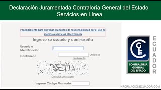 RECUPERACIÓN DE CONTRASEÑA Y DECLARACION PATRIMONIAL JURADA 2022 [upl. by Llednol]