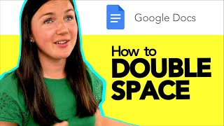 Google Docs How to Double Space [upl. by Sharyl]