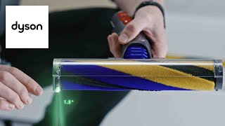 How the laser works on the Dyson V15 Detect™ vacuum [upl. by Garrik]