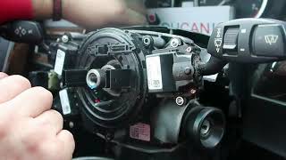 BMW Install Clock Spring SZL Steering Wheel Airbag [upl. by Obe]