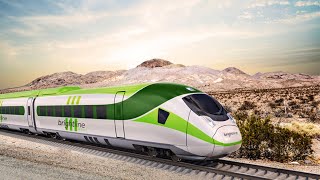 Brightline rail unions enter deal for train between Las Vegas Southern California [upl. by Rolan]