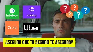 ¡Cuidado Tu seguro de auto NO cubre si trabajas en Didi Uber o similares [upl. by Kelley]